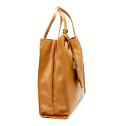 Veľká kožená kabelka Gregorio 1725 DOLLARO v ťavej farbe shopperbag