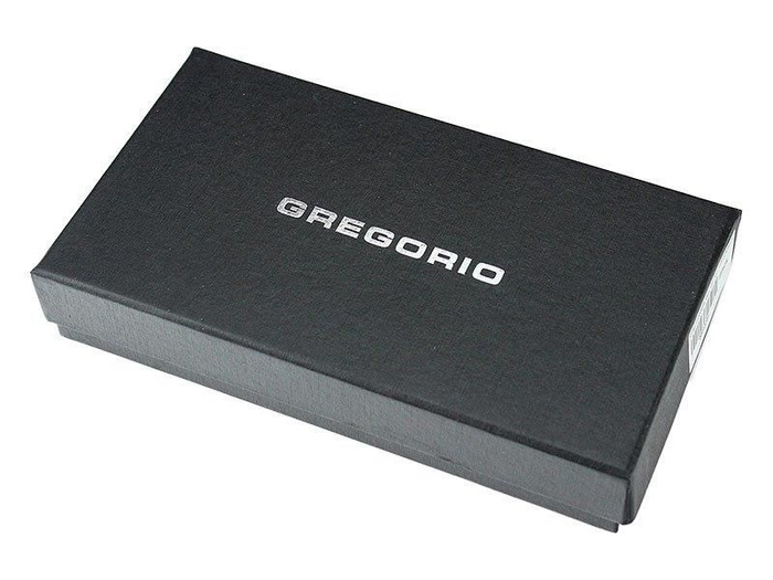 Dámska peňaženka Gregorio GF108 z prírodnej kože Červená horizontálna RFID SECURE