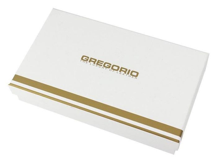 Dámska peňaženka Gregorio BT-119 Veľká čierna prírodná koža s ochranou RFID 