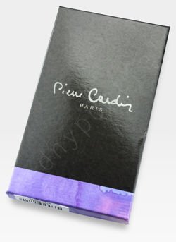 Pierre Cardin 05 LINE 119 Dámska peňaženka z prírodnej kože červená s ochranou RFID a remienkom na zápästie